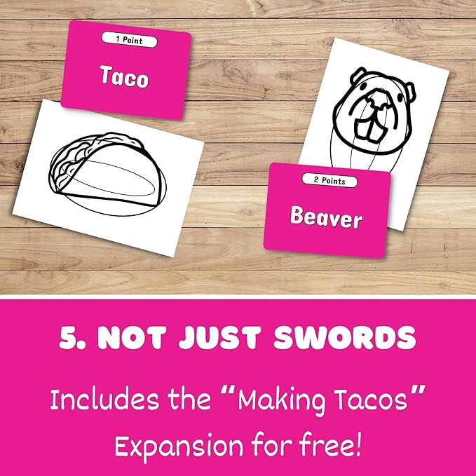 Drawing Swords | The Hilarious Dirty Drawing Party Game | Fun Game Night