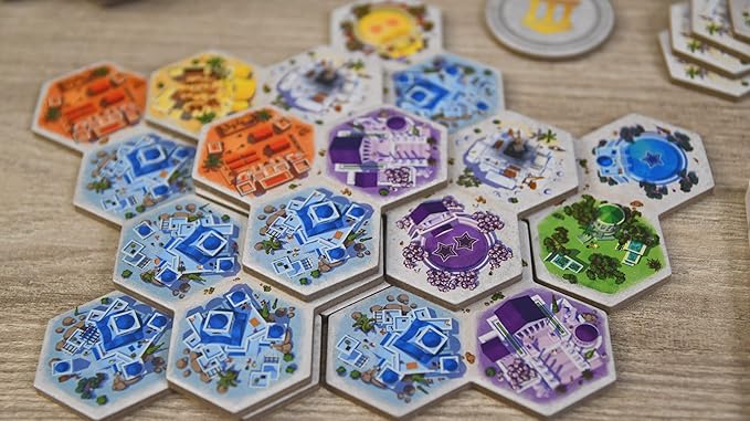 Akropolis | Strategy Game for Teens and Adults | Ages 8+ | 2 to 4 Players | 30 Minutes