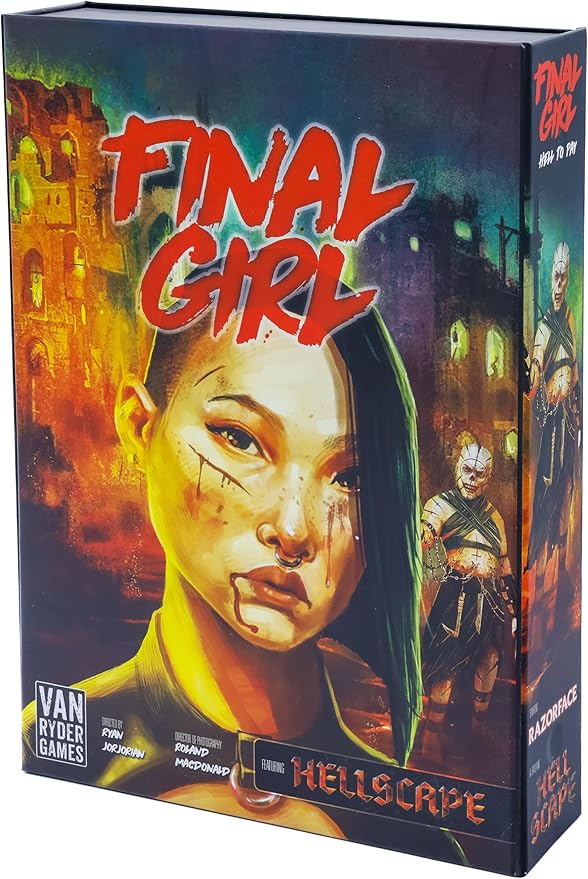 Horror Board Game - Final Girl - Hell to Pay - Feature Film Box - Core Box Required - 1 Player - 20-60 Minutes Gameplay - Teens & Adults, Ages 14+ (English Version)