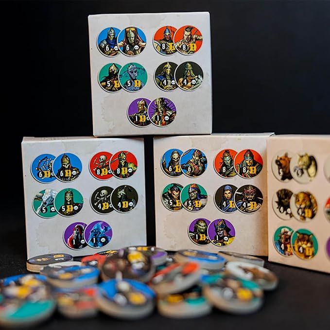 Fateforge Chronicles of Kaan - Strategy Board Game, App Story-Driven Co-Op Action Adventure, Fast-Paced Combat, Age 14+, 1-4 Players