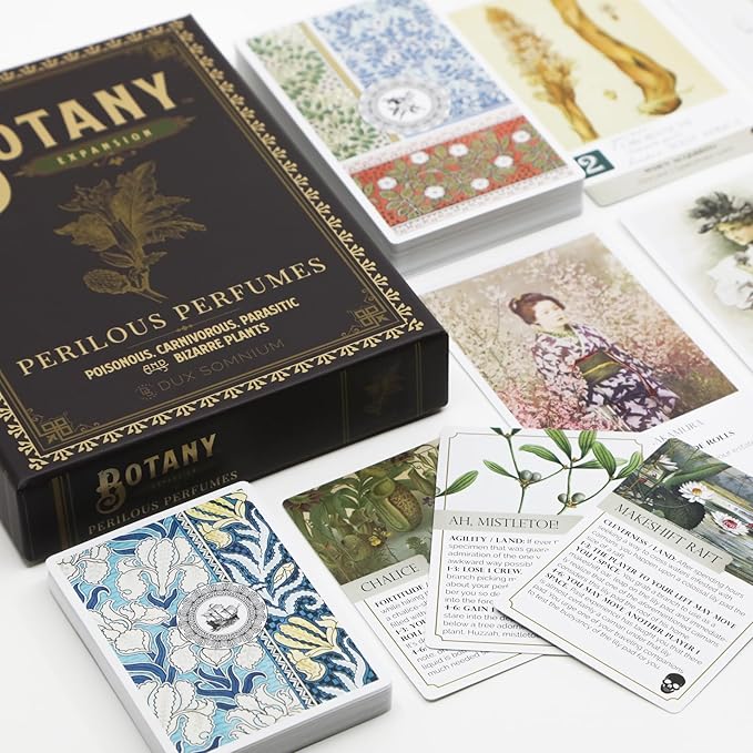 Botany: Perilous Perfumes Expansion | Family Strategy Game for Young Botanists and Adults | Ages 8+ | for 1-5 Players | Average Playtime 45-90 mins | Perfect for Family Game Night