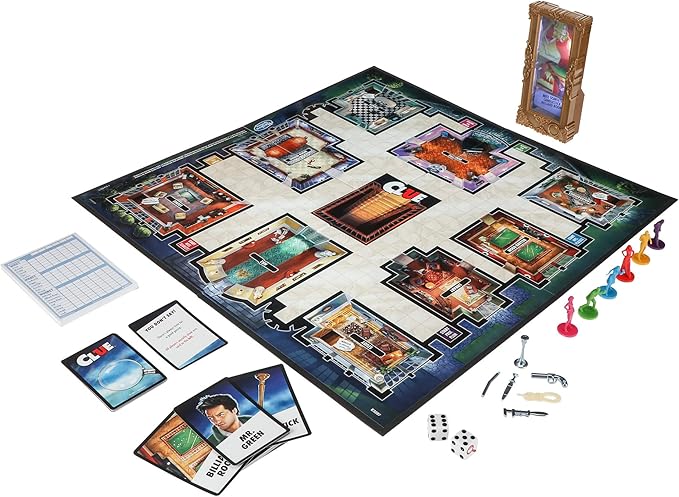 Hasbro Gaming Clue Game, Mystery Board Game, 2-6 Players, 8+ Years (Amazon Exclusive)