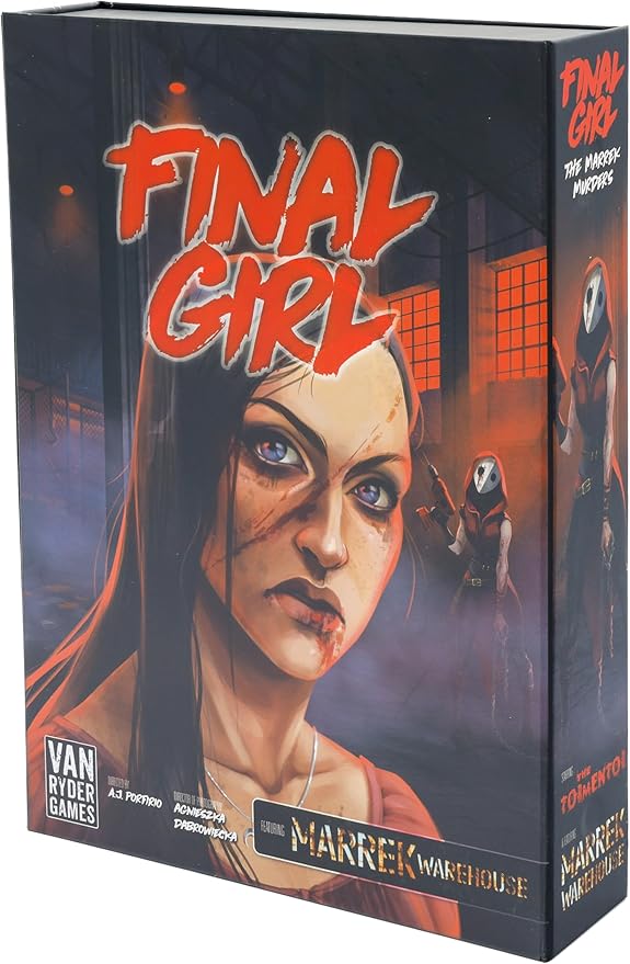 Horror Board Game - Final Girl - The Marrek Murders - Feature Film Box - Core Box Required - 1 Player - 20-60 Minutes Gameplay - Teens & Adults, Ages 14+ (English Version)