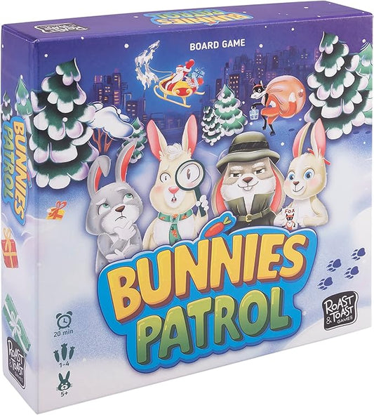 The Bunnies Patrol | Family Board Game | Board Game for Adults and Family | Adventure Board Game | Ages 5+ | for 2 to 4 Players | Average Playtime 20 Minutes