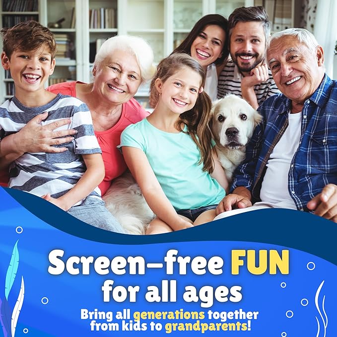 ThinkPsych Dive in - SEL Conversation Dice Game with 400+ Topics | Therapy Games for Kids & Teens | Social Emotional Learning for Home & School | Play Therapy & Counseling Toys | Ages 6-99