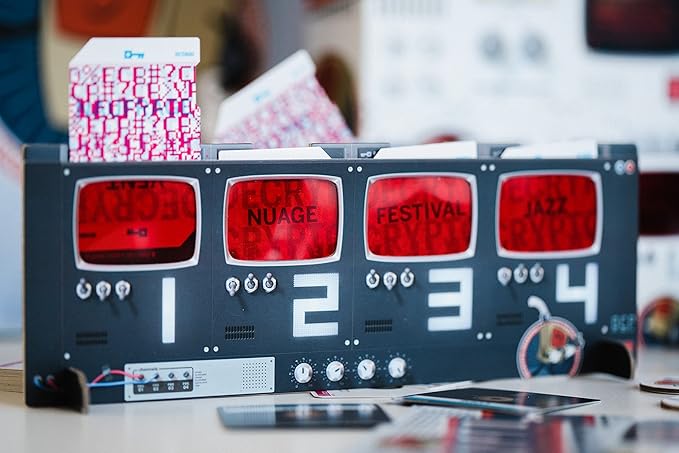 Decrypto | Deduction Party Game | #2 Party Game on BoardGameGeek | Great for Teens and Adults | Ages 12+ | 3 to 8 Players | 15 Minutes