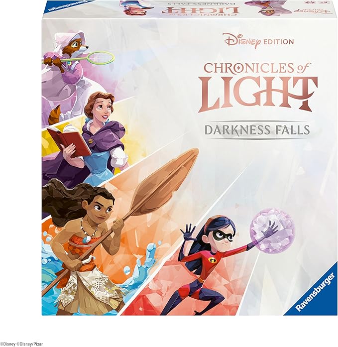 Ravensburger Chronicles of Light Darkness: Falls Disney Family Board Game for Ages 8 and Up