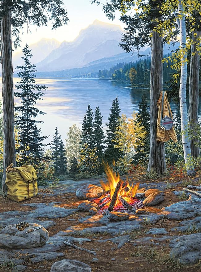 Buffalo Games - Darrell Bush - Room with a View - 1000 Piece Jigsaw Puzzle for Adults - Challenging Puzzle Perfect for Game Nights - Finished Size is 26.75 x 19.75