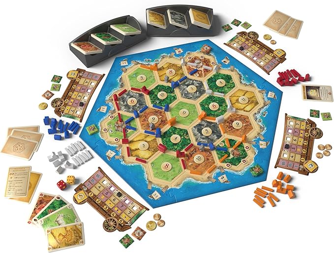 CATAN Traders & Barbarians Board Game Expansion (6th Edition) Explore New Adventures, Strategy Game for Kids & Adults, Ages 12+, 3-4 Players, 90 Minute Playtime, Made by Catan Studio