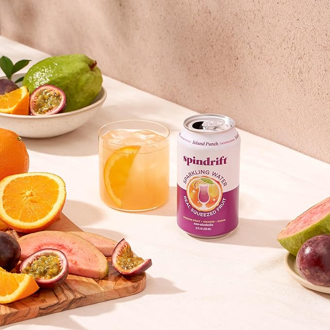 Spindrift Island Punch Can 12 Ounce (Pack of 24)