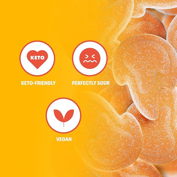 Shameless Snacks - Healthy Low Calorie Snacks, Low Carb Keto Gummies (Gluten Free Candy) - 6 Pack Chili Mango Fire