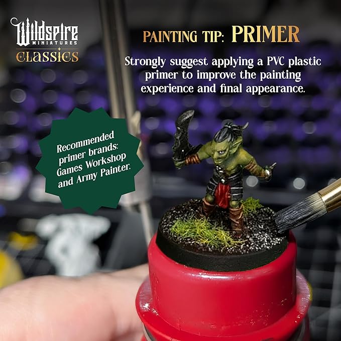 Classic Encounters - Expansion Set I - 60 Iconic DND Miniatures Bulk Monsters, Unpainted Tabletop RPG DND Minis, D&D Miniatures, Fantasy Figurines, Dungeons & Dragons Minis, 28mm, Assembled Unprimed