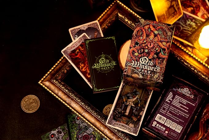 Cthulhu Collection Tarot Cards 78 Cards Divination Tool Fate Forecasting Cards Game Set Board Game (Tarot)