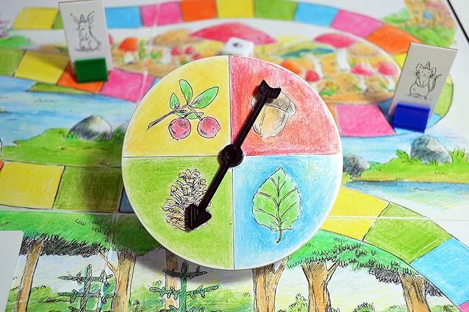 Create Your Own Board Game Set – DIY Kit with Blank Game Board, Game Pieces, Blank Cards, Dice, Spinner, Rulebook, Sand Timer – Build Your Own Game for Family Board Games