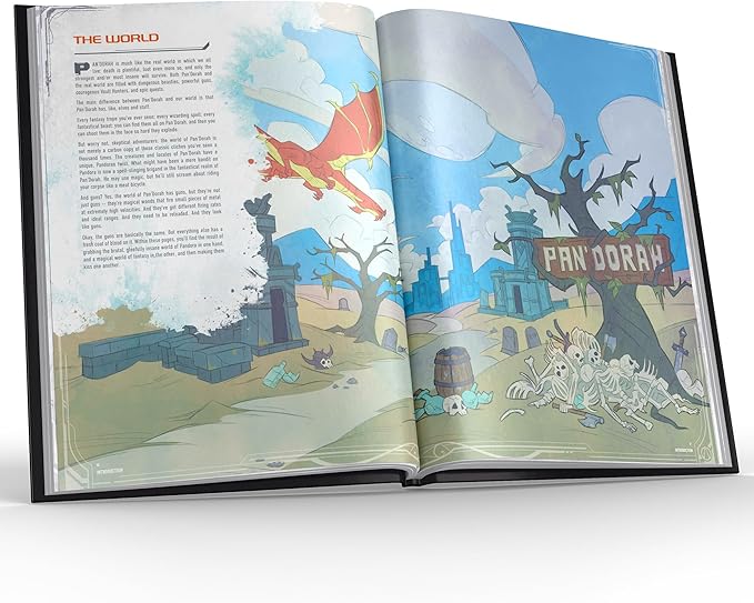 Bunkers & Badasses RPG: Sourcebook - Deluxe Edition - Box Loaded W/ Book, Miniatures, GM Screen & More, Official Borderlands License