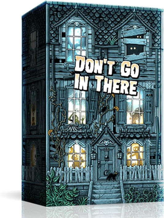 Don't Go in There Board Game - Haunted House Adventure Game, Strategy Game for Kids & Adults, Ages 14+, 2-5 Players, 30 Minute Playtime, Made by R2i Games