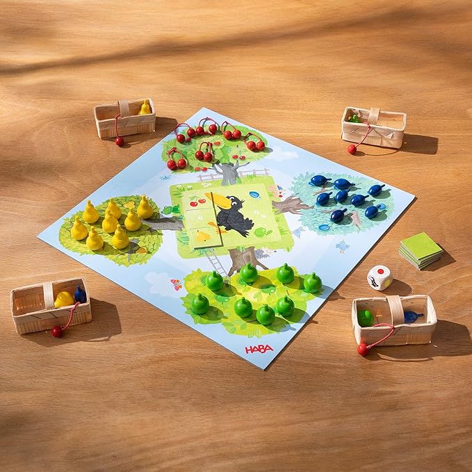 HABA Orchard Game - A Classic Cooperative Introduction to Board Games for Ages 3 and Up (Made in Germany)