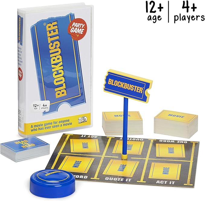 The Blockbuster Game: A Movie Party Game for the Whole Family