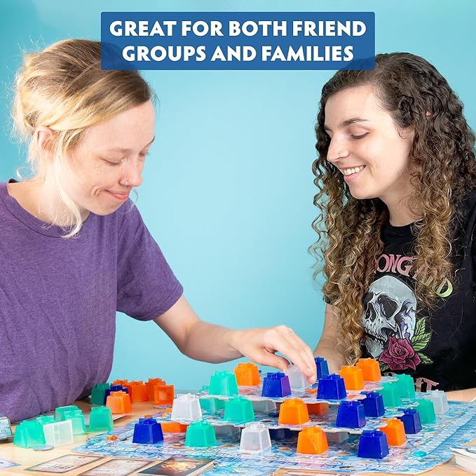 Nunatak: Temple of Ice| Strategy Game | Boardgame | Competitive Game| 2-4 Player Game | Ages 10+