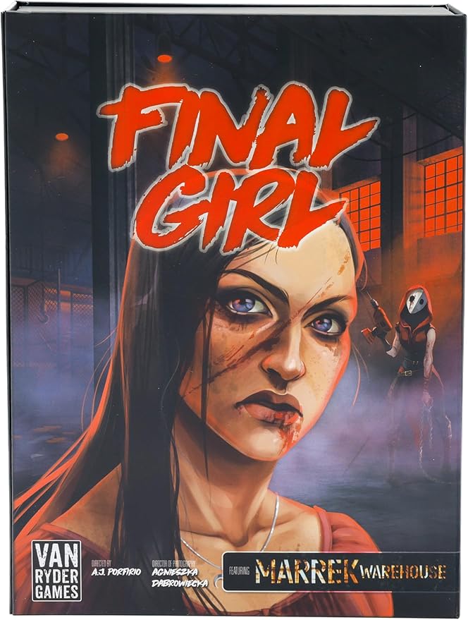 Horror Board Game - Final Girl - The Marrek Murders - Feature Film Box - Core Box Required - 1 Player - 20-60 Minutes Gameplay - Teens & Adults, Ages 14+ (English Version)