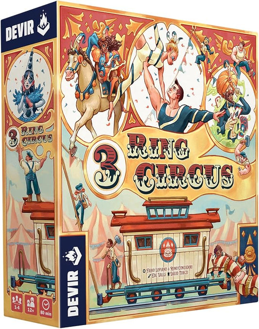 3 Ring Circus Board Game