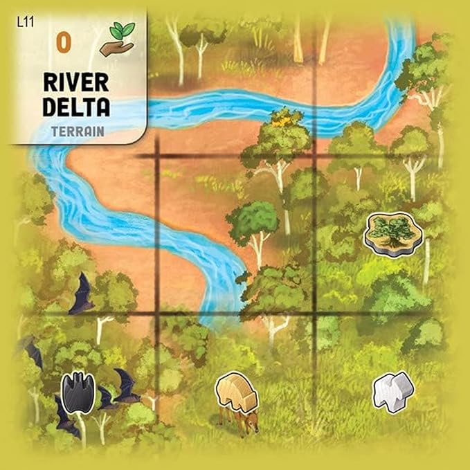 Atiwa Board Game | Fruit Bat Farming | Worker Placement Strategy | Resource Management for Kids and Adults | Ages 12+ | 1-4 Players | 90 Minutes Playtime | Made by Lookout Games