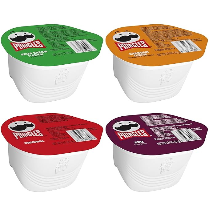 Pringles Potato Crisps Chips, Snack Stacks, Lunch Snacks, Office and Kids Snacks, Variety Pack (36 Cups)