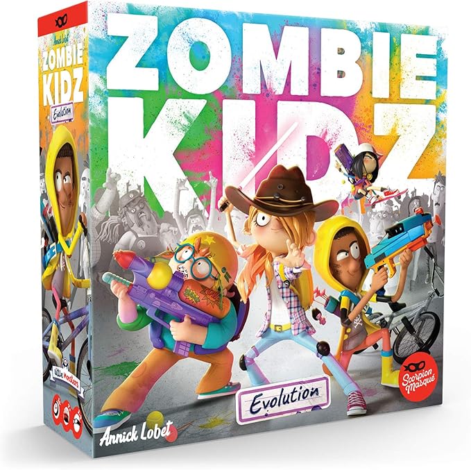 Zombie Kidz Evolution | #1 Kids Game on BoardGameGeek | Cooperative Game for Kids and Families | Ages 7+ | 2 to 4 Players | 15 Minutes