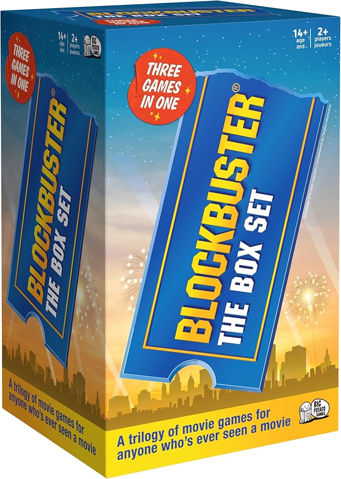 Blockbuster Trilogy Party Game for Teens and Adults, Movie Board Game Night
