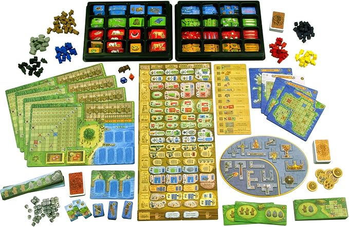 A Feast for Odin Board Game - Viking Saga of Wealth and Glory! Strategy Game, Family Game for Kids & Adults, Ages 14+, 1-4 Players, 30-120 Minute Playtime, Made by Feuerland