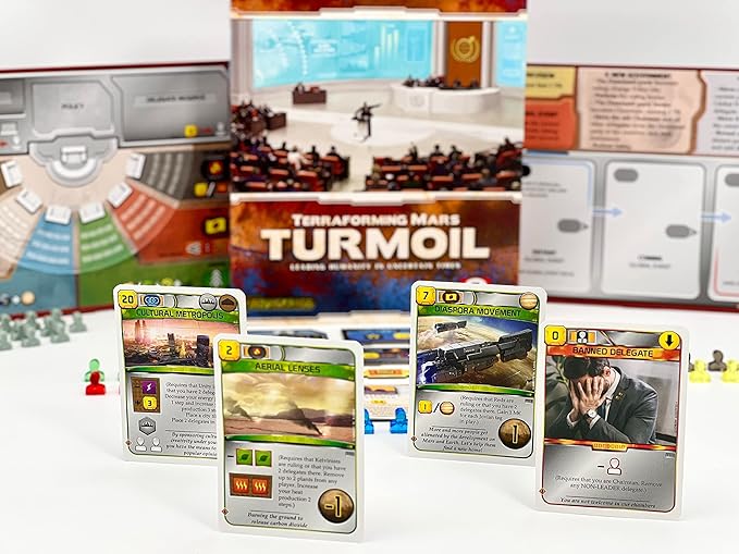 Terraforming Mars Turmoil by Stronghold Games, Strategy Board Game