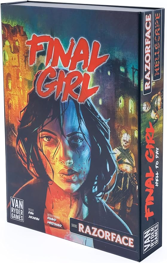 Horror Board Game - Final Girl - Hell to Pay - Feature Film Box - Core Box Required - 1 Player - 20-60 Minutes Gameplay - Teens & Adults, Ages 14+ (English Version)