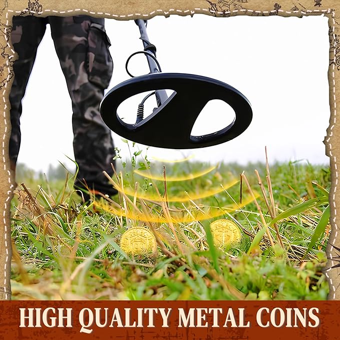 Byhoo 30PCS Metal DND Coins, 1.2" Gold Tokens with 100 Face Value for Board Game and Tabletop RPG, Fantasy Metal Coins for Pathfinder,Pirate Game and Party Cosplay