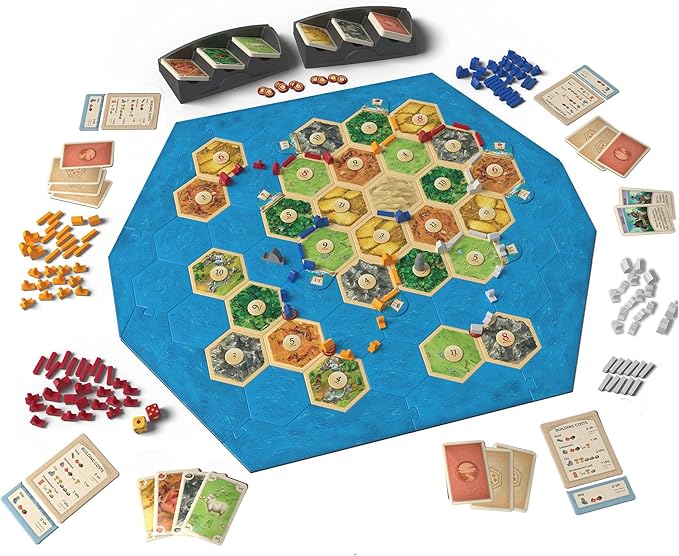 CATAN Seafarers Board Game Expansion (6th Edition) Strategy Game for Kids and Adults, Ages 12+, 3-4 Players, 60 Minute Playtime, Made by Catan Studio