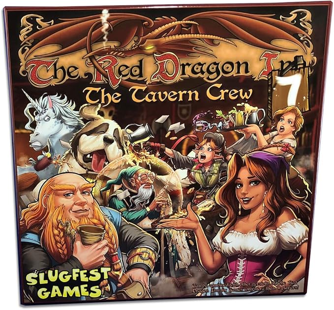 The Red Dragon Inn 7: The Tavern Crew Strategy Boxed Board Game Ages 13 & Up