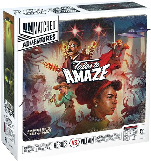 Unmatched Adventures: Tales to Amaze – Cooperative Strategy Fighting Game for Family, Teens & Adults by Restoration Games