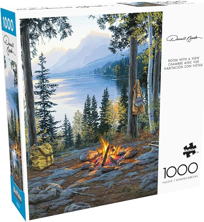 Buffalo Games - Darrell Bush - Room with a View - 1000 Piece Jigsaw Puzzle for Adults - Challenging Puzzle Perfect for Game Nights - Finished Size is 26.75 x 19.75