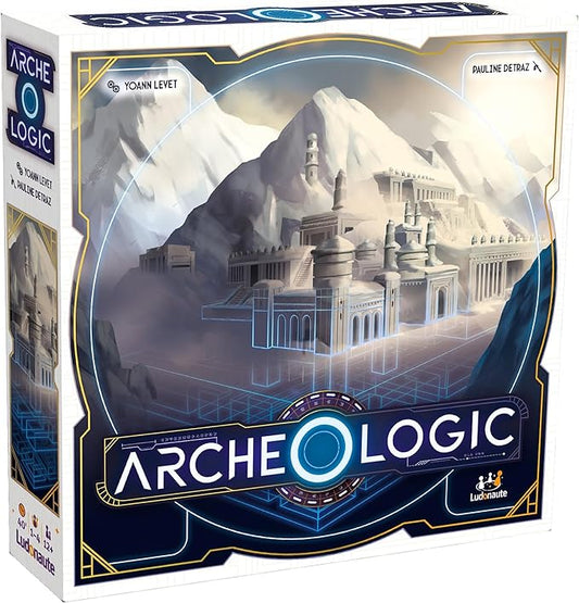 Archeo-Logic - A Competitive Deduction Board Game, Locate & Map Out A Hidden City, Ages 12+, 1-4 Players