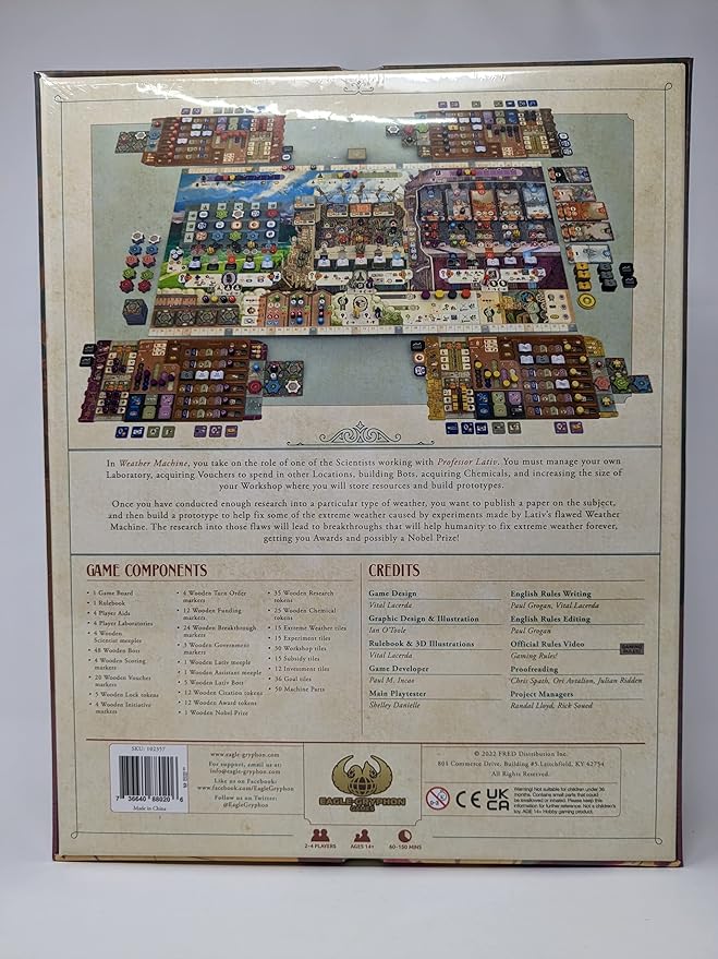 Weather Machine Board Game