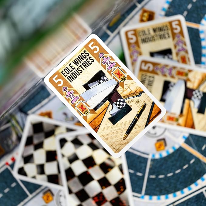 Heat: Tunnel Vision Board Game Expansion - New Tracks, Championship Season & Front Wing Module! Racing Strategy Game for Kids & Adults, Ages 10+, 1-7 Players, 60 Min Playtime, Made by Days of Wonder