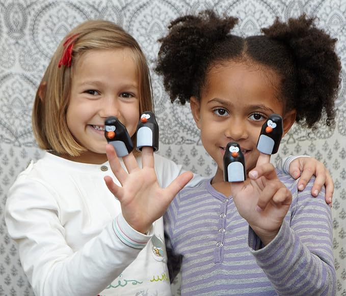 Tabletop Strategy Game, Skill Building Educational Memory Game, for Kids Family Preschool, Ages 4+, Award Winning, Pengoloo (Wooden Version) by Blue Orange Games