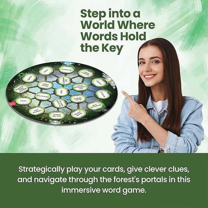 R&R Games Mystic Paths, Cooperative Board Game for Adults and Kids, Card Games for Family Night