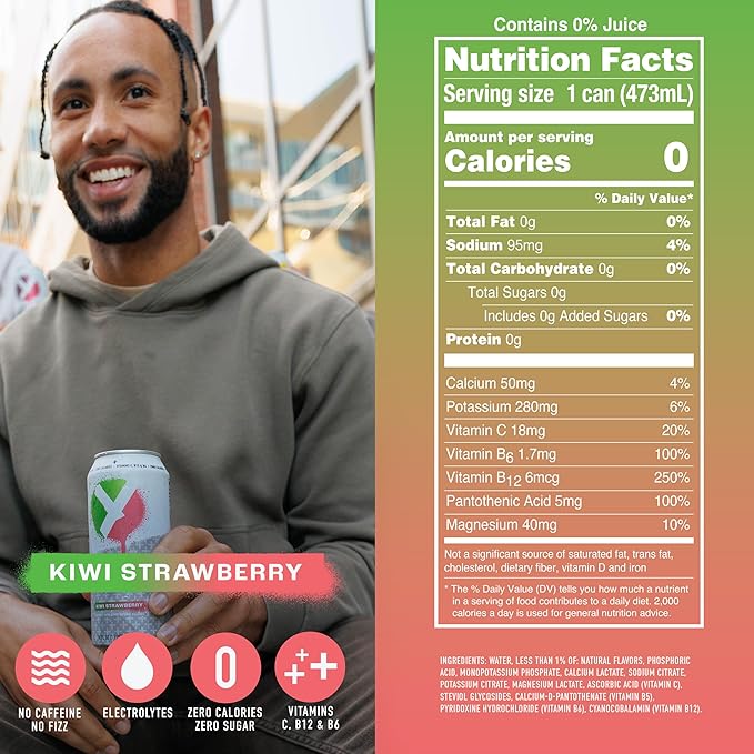 Yesly Functional Water, Variety Pack, Naturally Flavored Still Water with Electrolytes, Magnesium, Potassium, Vitamin C, B6 & B12, Zero Sugar, No Artificial Sweeteners, 16 Fl Oz Cans, 12 Pack