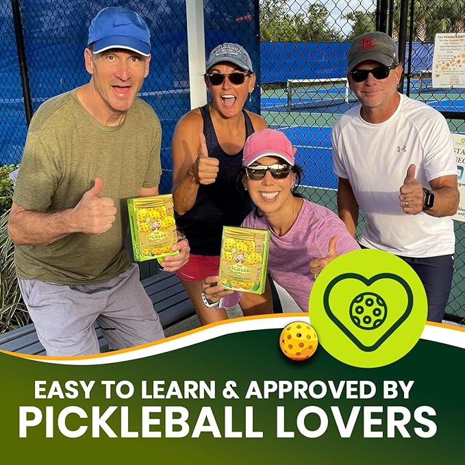 The Pickled Girl Pickleball Dice Game – Fun Tabletop Game for 2 or 4 Players, Pickle Ball Board Games, Pickleball Gifts