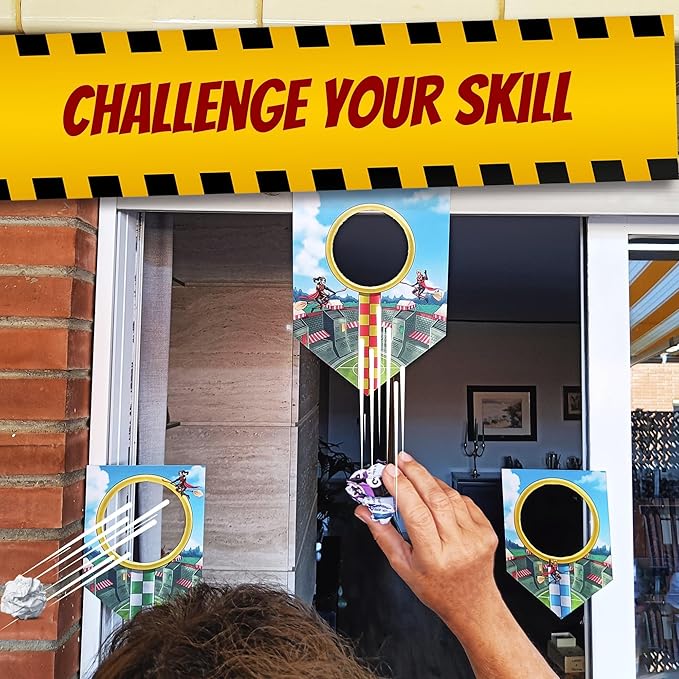 | Escape Room Party | Magic Harry | Ages 5 to 12 | 1-25 Players | Kids Birthday Escape Board Game in a Box | + Party Decorations and Balloons