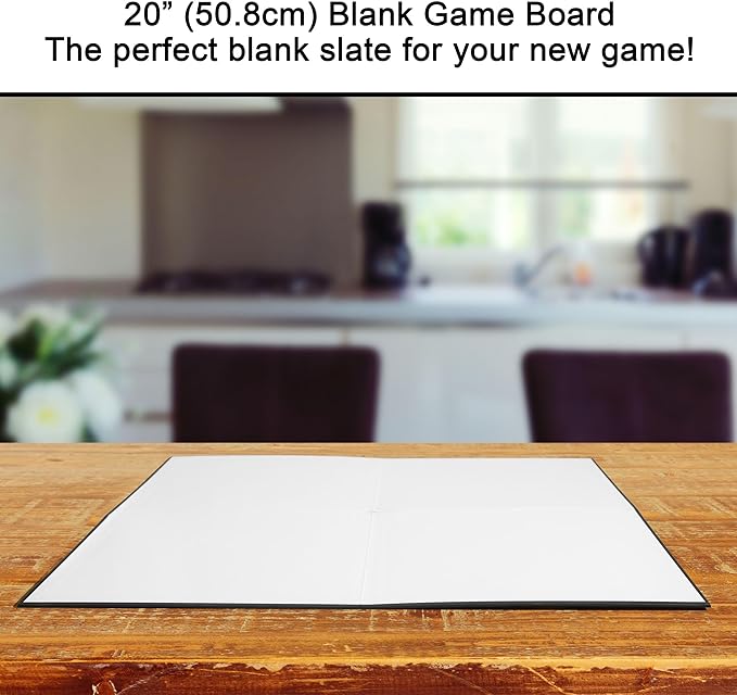 Three Pack of Blank Game Boards (3 Game Boards 20" x 20") Create Your Own Board Game, DIY Board Game, Family Board Games