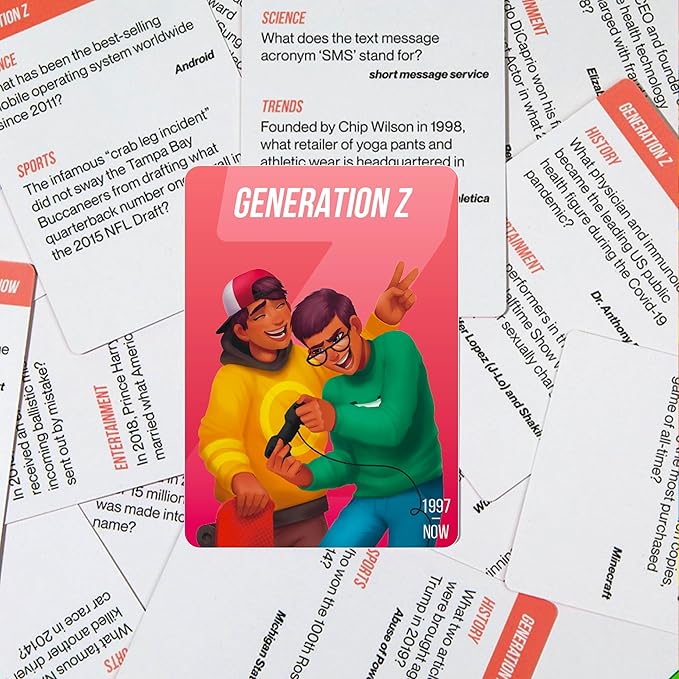 QUOKKA OK Boomer Family Game - Volume III - Board Games for Family Night - Trivia Card Games for Adults & Family Volume III - Fun Party Millennials vs Boomers Game for All Ages 12+