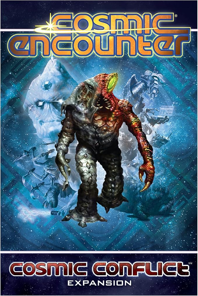 Cosmic Conflict Board Game EXPANSION - Classic Strategy Game of Intergalactic Conquest for Kids and Adults, Ages 14+, 3-6 Players, 1-2 Hour Playtime, Made by Fantasy Flight Games