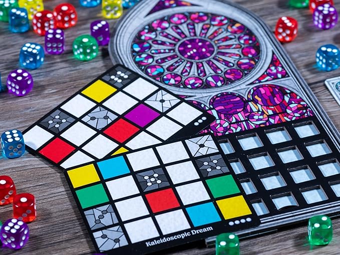 Sagrada Board Game | Family Game for Kids and Adults | Dice Drafting and Placement Strategy Game | Ages 10+ | 1 to 4 Players | by Floodgate Games