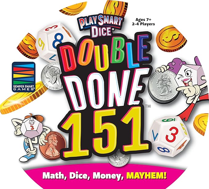 Double Done 151: Money and Mayhem Make Math Fun for The Whole Family!